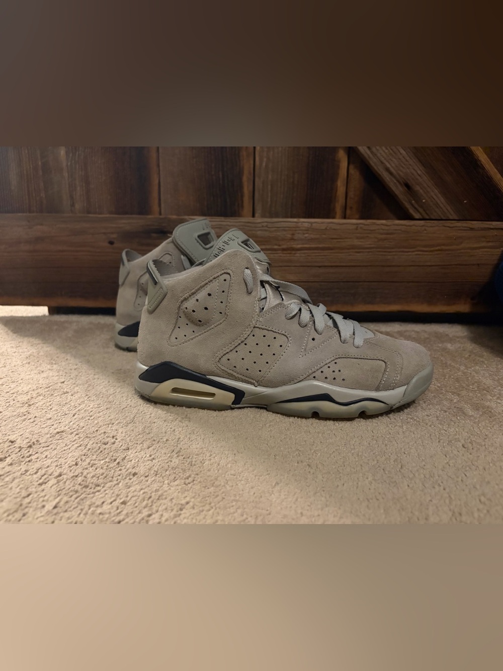 Jordan Air Jordan 6 Retro Georgetown Sneakers Gray & White US 7Y